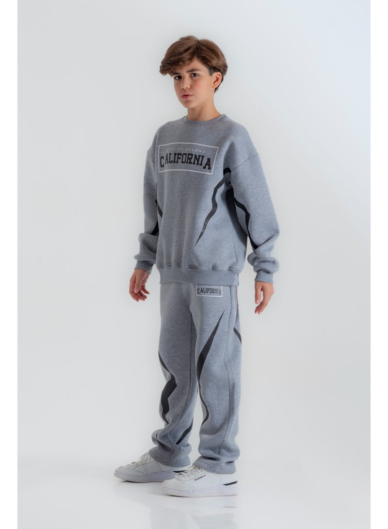 سي إن جينز وير كيدز طقم أولادي بطابع كاليفورنيا - Image 2